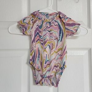 Little Sleepies Colorful Swirl Kids Bodysuit